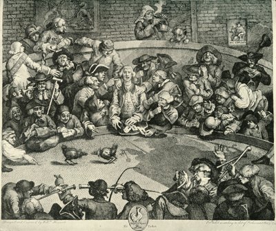 Urheilu 1700-luvulla, c1720-1764, 1925. tekijältä William Hogarth