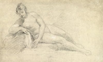 Naisen alastontutkimus tekijältä William Hogarth