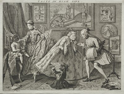 Yläluokan maku tekijältä William Hogarth