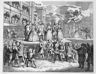 Kerjäläisen oopperan burleski tekijältä William Hogarth
