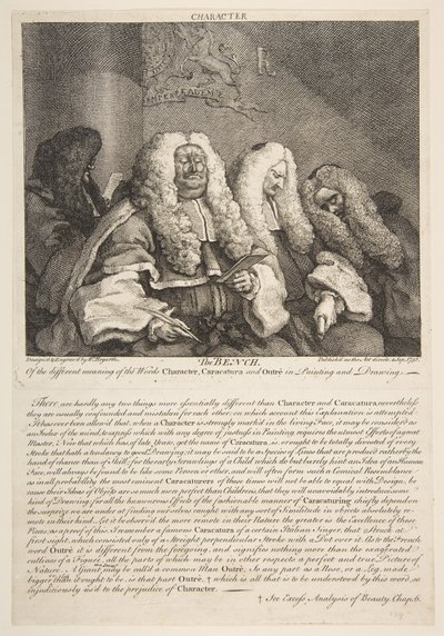 Penkki, syyskuu 1758. tekijältä William Hogarth