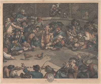 Royal Sport, Pit Ticket tekijältä William Hogarth