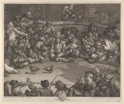 Kukkotappeluareena tekijältä William Hogarth