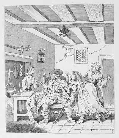 Maanviljelijöiden paluu tekijältä William Hogarth