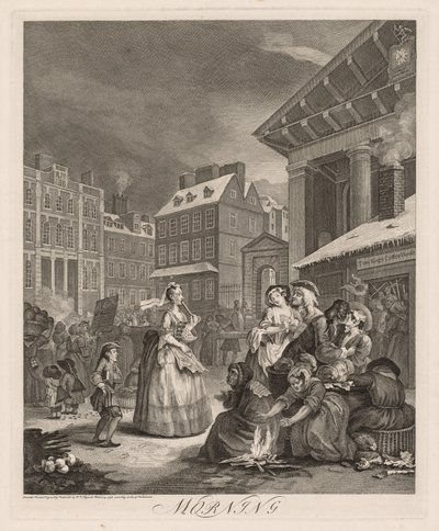 Päivän neljä kertaa tekijältä William Hogarth