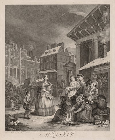 Päivän neljä kertaa tekijältä William Hogarth
