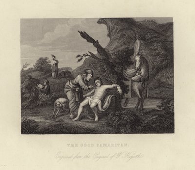 Laupias samarialainen tekijältä William Hogarth