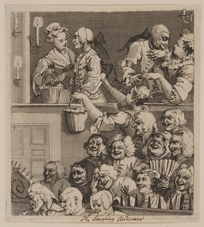 Naurava Yleisö tekijältä William Hogarth