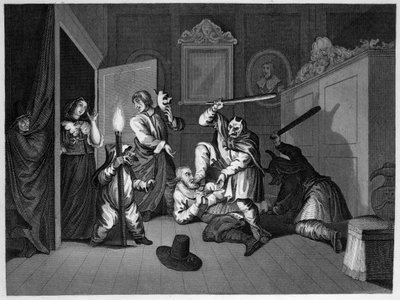Masquerade-seikkailu tekijältä William Hogarth