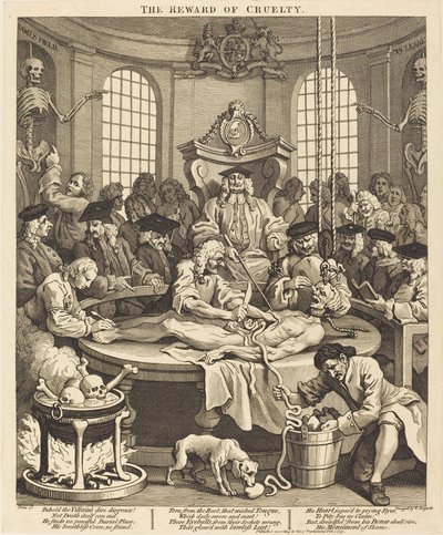 Palkkio julmuudesta tekijältä William Hogarth
