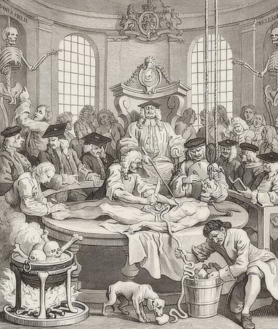 Palkkio julmuudesta. Lähde: The Four Stages of Cruelty / The four stages of cruelty. 1751 tekijältä William Hogarth