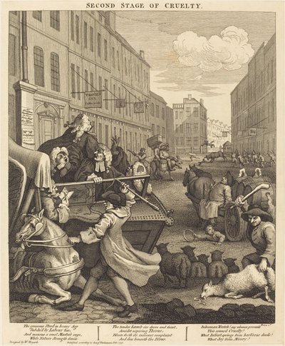 Julmuuden toinen vaihe tekijältä William Hogarth