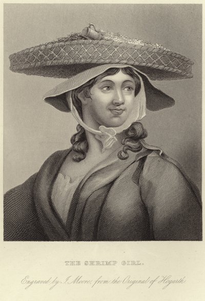 Katkarapu tyttö tekijältä William Hogarth