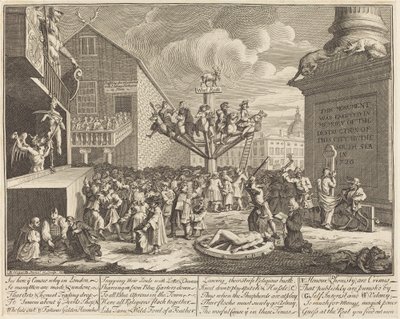 Etelämeren ohjelma tekijältä William Hogarth