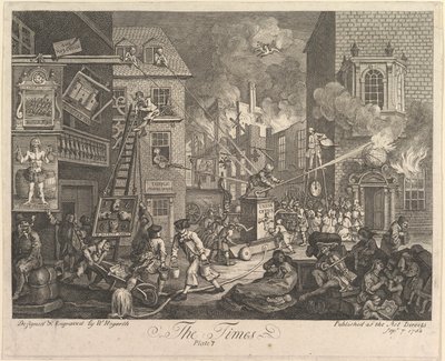 ”The Times”, laatta 1 tekijältä William Hogarth