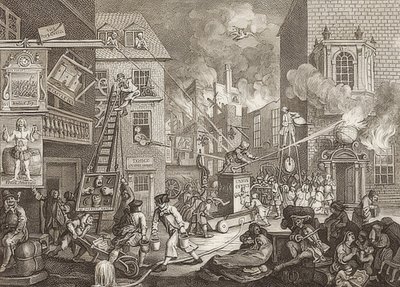 The Times, levy 1 / The Times, Sheet 1. 1762 tekijältä William Hogarth