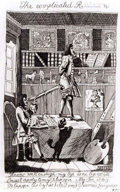 Monimutkainen Richardson, 1724 tekijältä William Hogarth