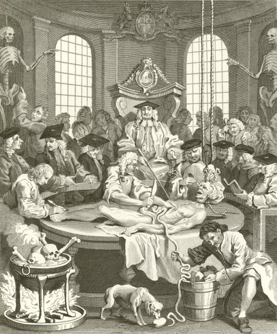 Julmuuden neljä vaihetta tekijältä William Hogarth