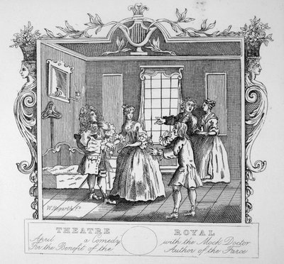 Kuninkaallinen teatteri tekijältä William Hogarth
