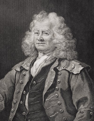 Thomas Coram, kaiverrettu J.W. kokki tekijältä William Hogarth