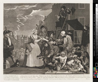 Turhamaisuus tekijältä William Hogarth