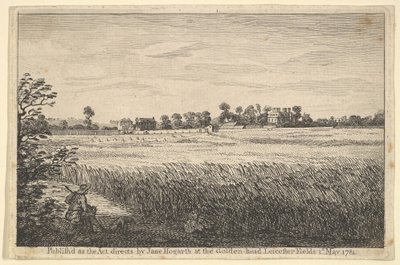Näkymä Ranbys Housesta, 1. toukokuuta 1781. tekijältä William Hogarth
