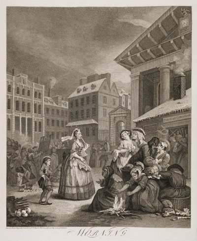 fi: Four Times of the Day: . tekijältä William Hogarth