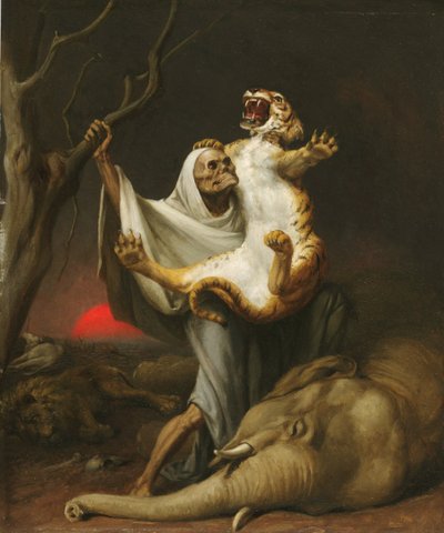 Kuoleman voima, noin 1890. tekijältä William Holbrook Beard