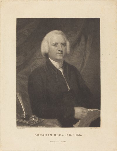 Abraham Rees tekijältä William Holl I after John Opie