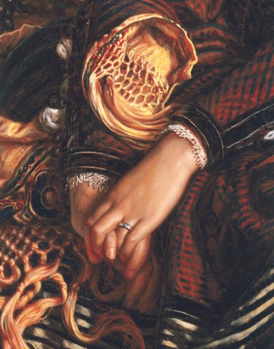 Yksityiskohta Il Dolce far Nientestä, 1866 tekijältä William Holman Hunt