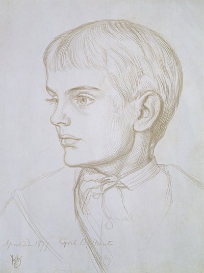 Poikani Cyril, 1877 tekijältä William Holman Hunt
