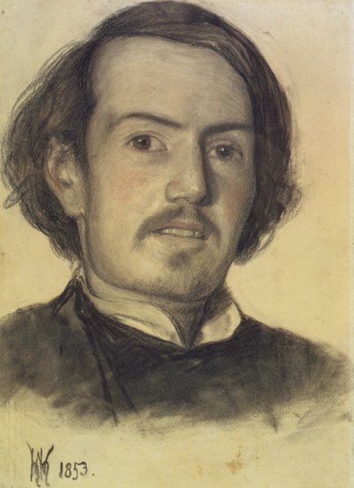 Walter Howell Deverellin muotokuva, 1853 tekijältä William Holman Hunt