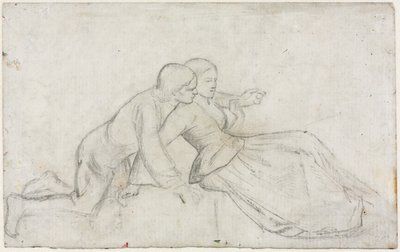 Study for The Hireling Shepherd, 1851. tekijältä William Holman Hunt