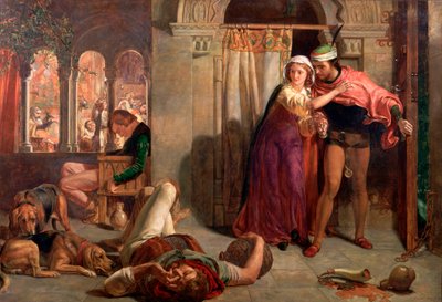 "Pyhän Agnesin aatto", 1848 tekijältä William Holman Hunt