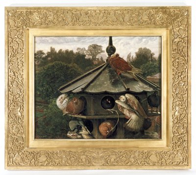 St. Swithinin festivaali eli Kyyhkynen, 1866-75 tekijältä William Holman Hunt
