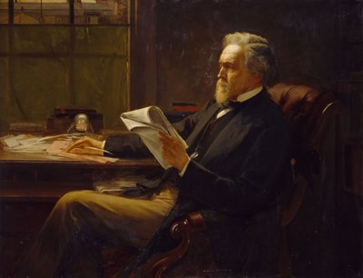 George Jacob Holyoaken muotokuva 1817-1906. tekijältä William Holyoake
