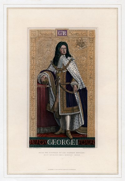 George I, Ison-Britannian kuningas tekijältä William Home Lizars