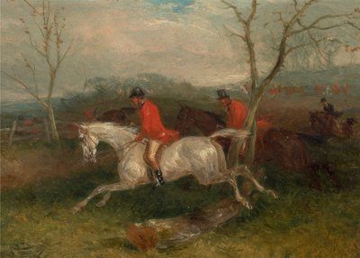Foxhunting: Coming to a Fence (Full Cry) tekijältä William J. Shayer