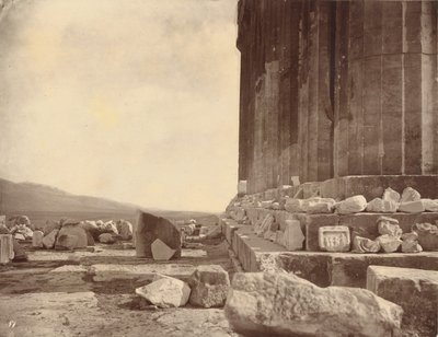 Parthenonin itäinen julkisivu tekijältä William J. Stillman
