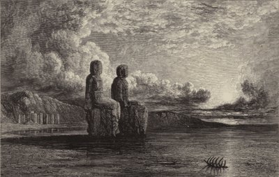 Memnon (kaiverrus) tekijältä William James (after) Muller