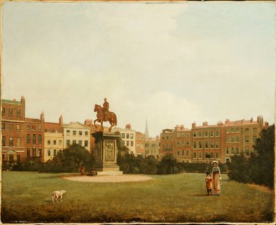 Näkymä Leicester Squarelle tekijältä William James