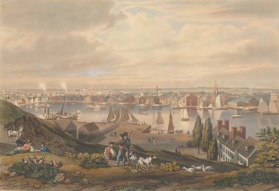 Baltimore Federal Hillistä, julkaistu 1831. tekijältä William James Bennett