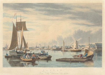 Boston: City Pointista Sea Streetin lähellä tekijältä William James Bennett