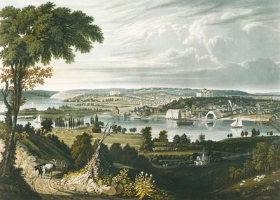 Washingtonin kaupunki Navy Yardin ulkopuolelta tekijältä William James Bennett