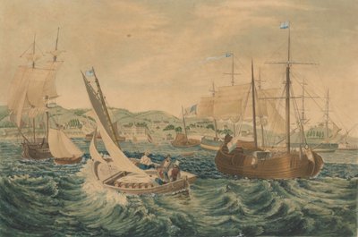 Karanteeni, Staten Island, 1833. tekijältä William James Bennett