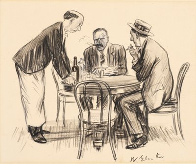 Ei koskaan enää, hän huomautti synkästi tekijältä William James Glackens