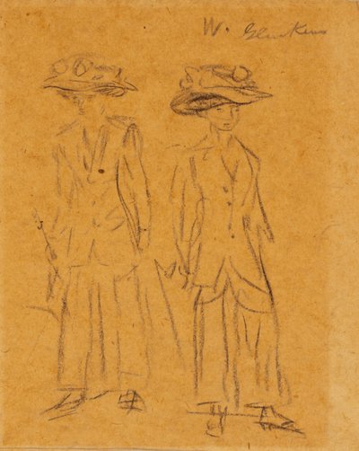 Kaksi Naista tekijältä William James Glackens