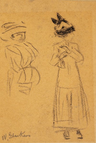 Kaksi Naista tekijältä William James Glackens