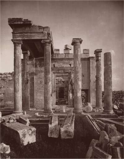 Ateenan akropolis, levy 20 tekijältä William James Stillman