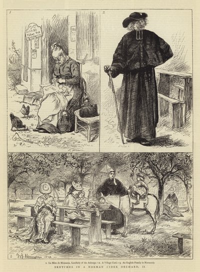 Luonnokset Norman Siideritarhassa, II tekijältä William John Hennessy